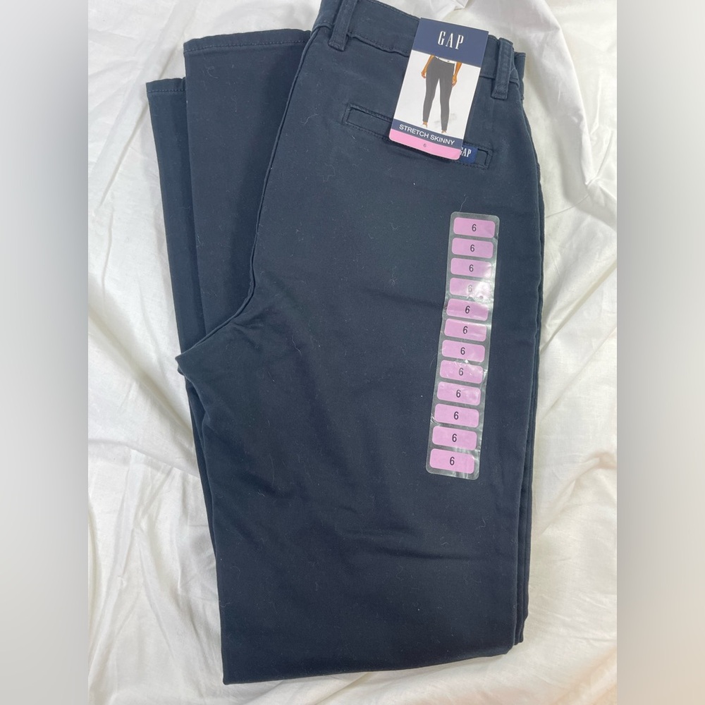 Black Gap Stretch Skinny Pants NWT! 6